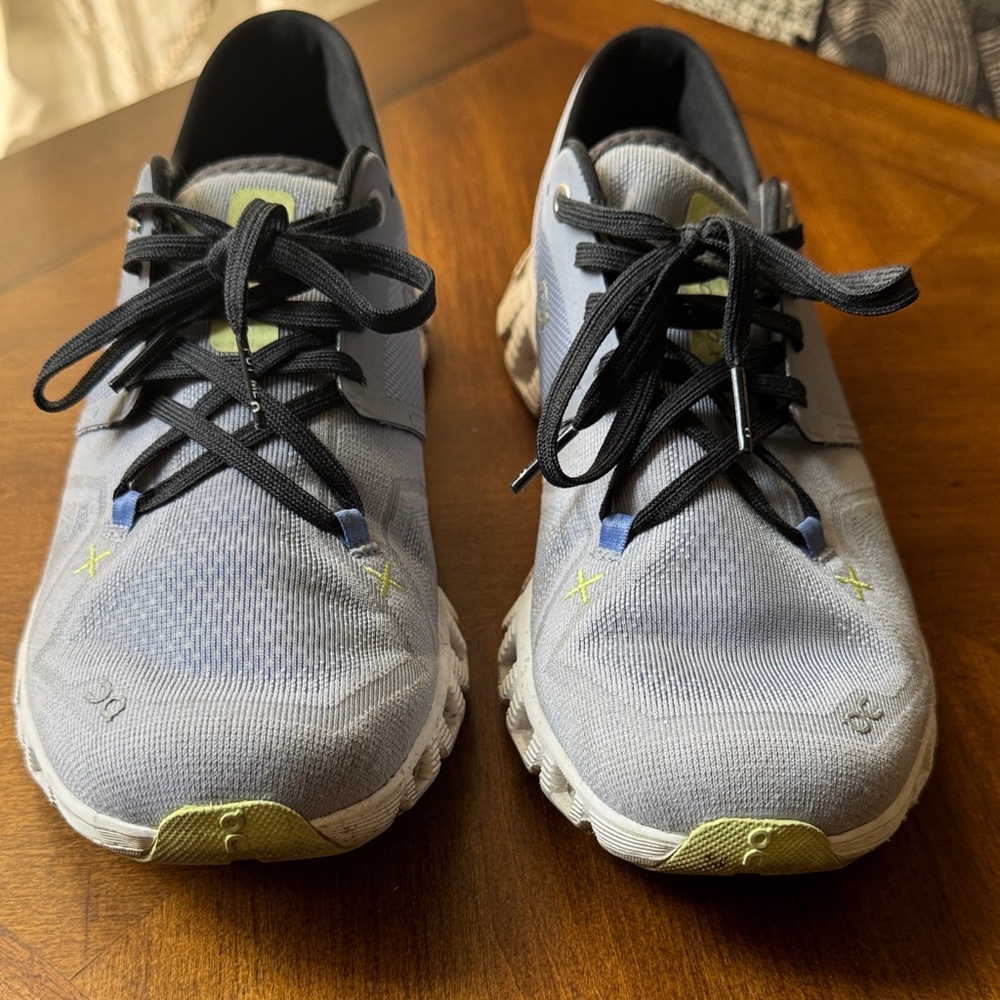 On Running Women's Sneakers Blue with Black - Picture 5 of 8